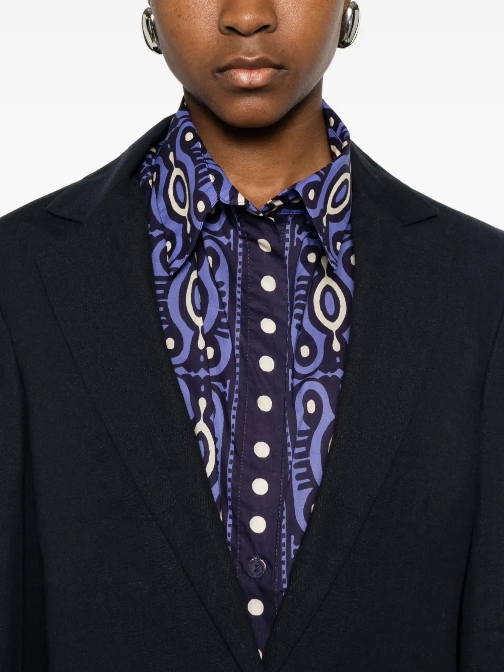 Vince Blazer met zak Blauw