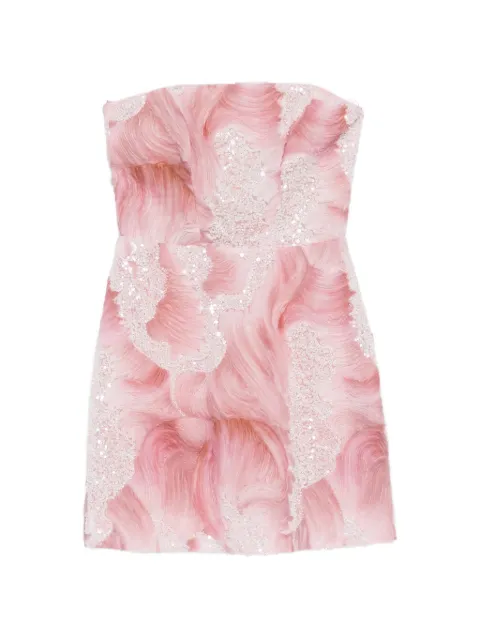 DE SANTIS embellished mini dress