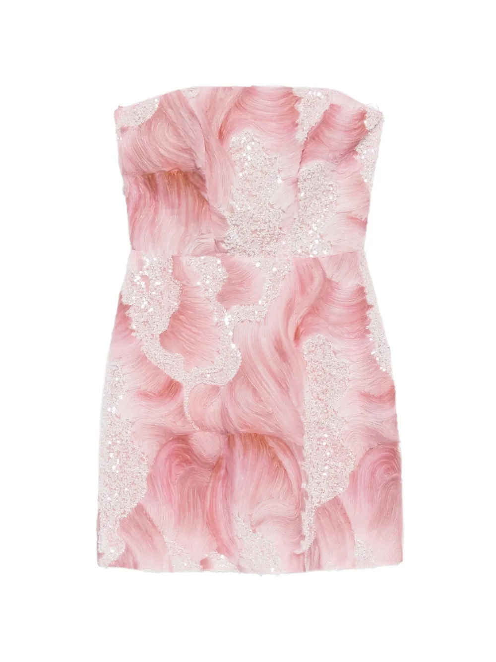 DE SANTIS embellished mini dress - Rosa