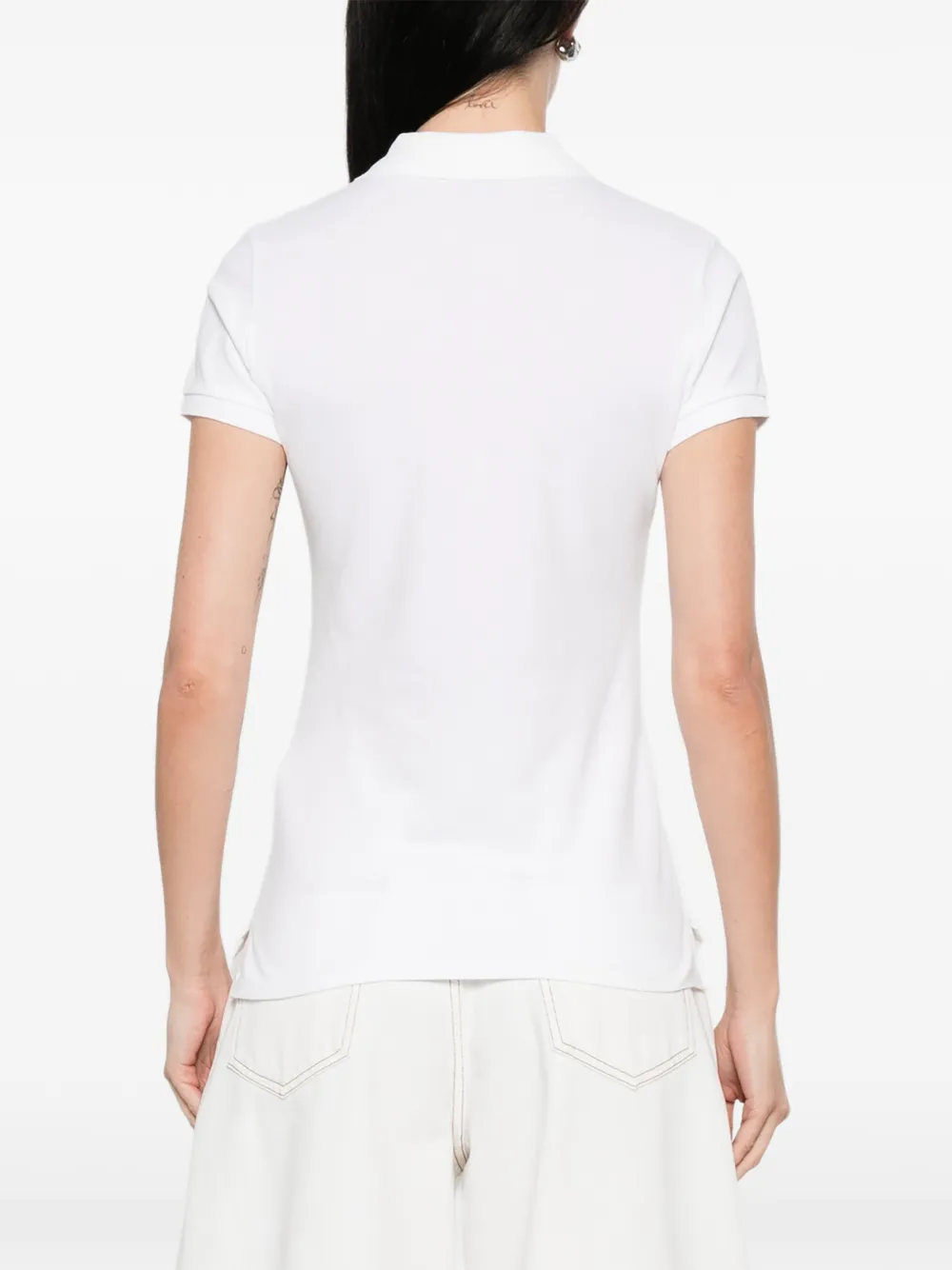 Polo Ralph Lauren Polotop met geborduurd logo Beige