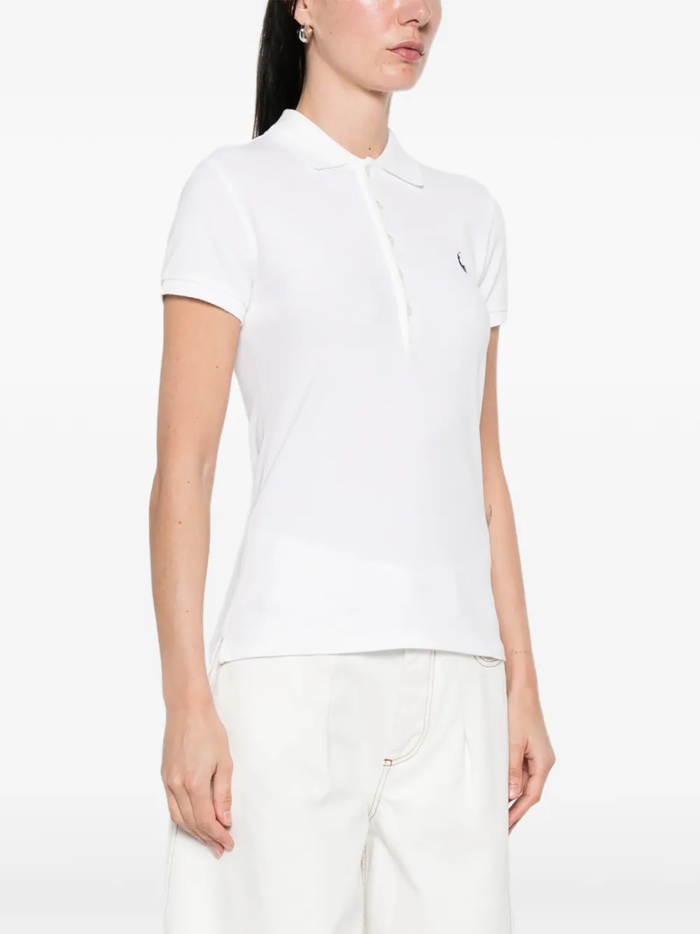 Polo Ralph Lauren Polotop met geborduurd logo Beige