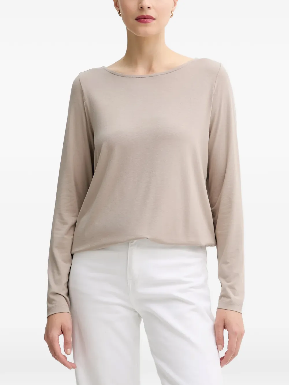 Marc O'Polo boat-neck long-sleeve top