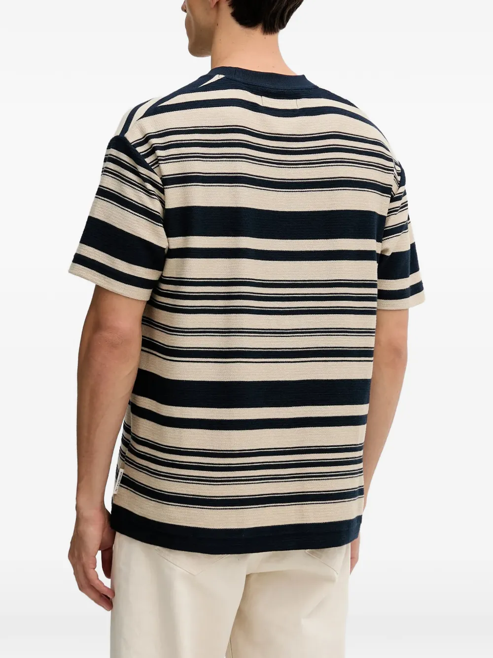 Marc O'Polo Gestreept T-shirt Beige