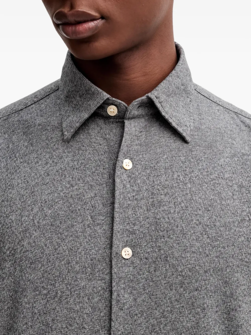 Marc O'Polo Button-up overhemd Grijs