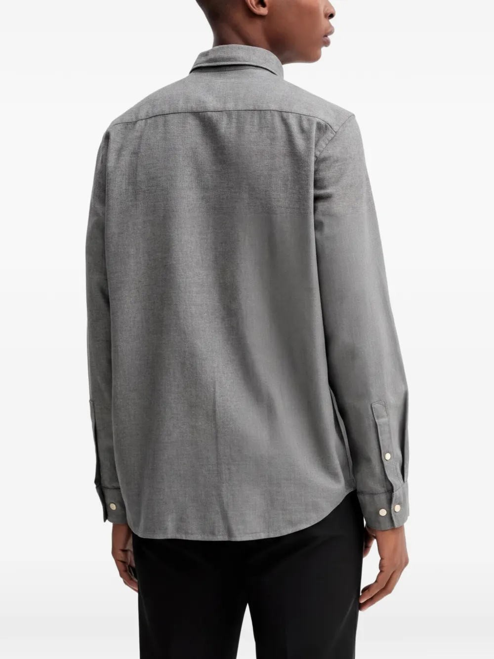 Marc O'Polo Button-up overhemd Grijs