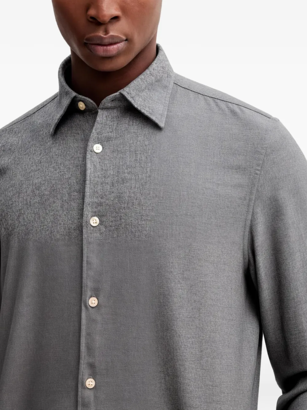 Marc O'Polo Button-up overhemd Grijs