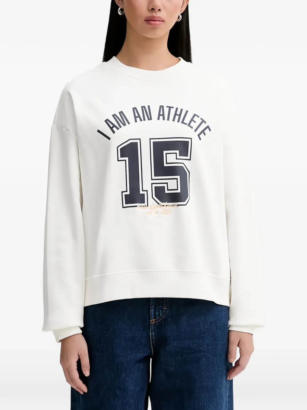 Marc O'Polo graphic sweatshirt - Bianco