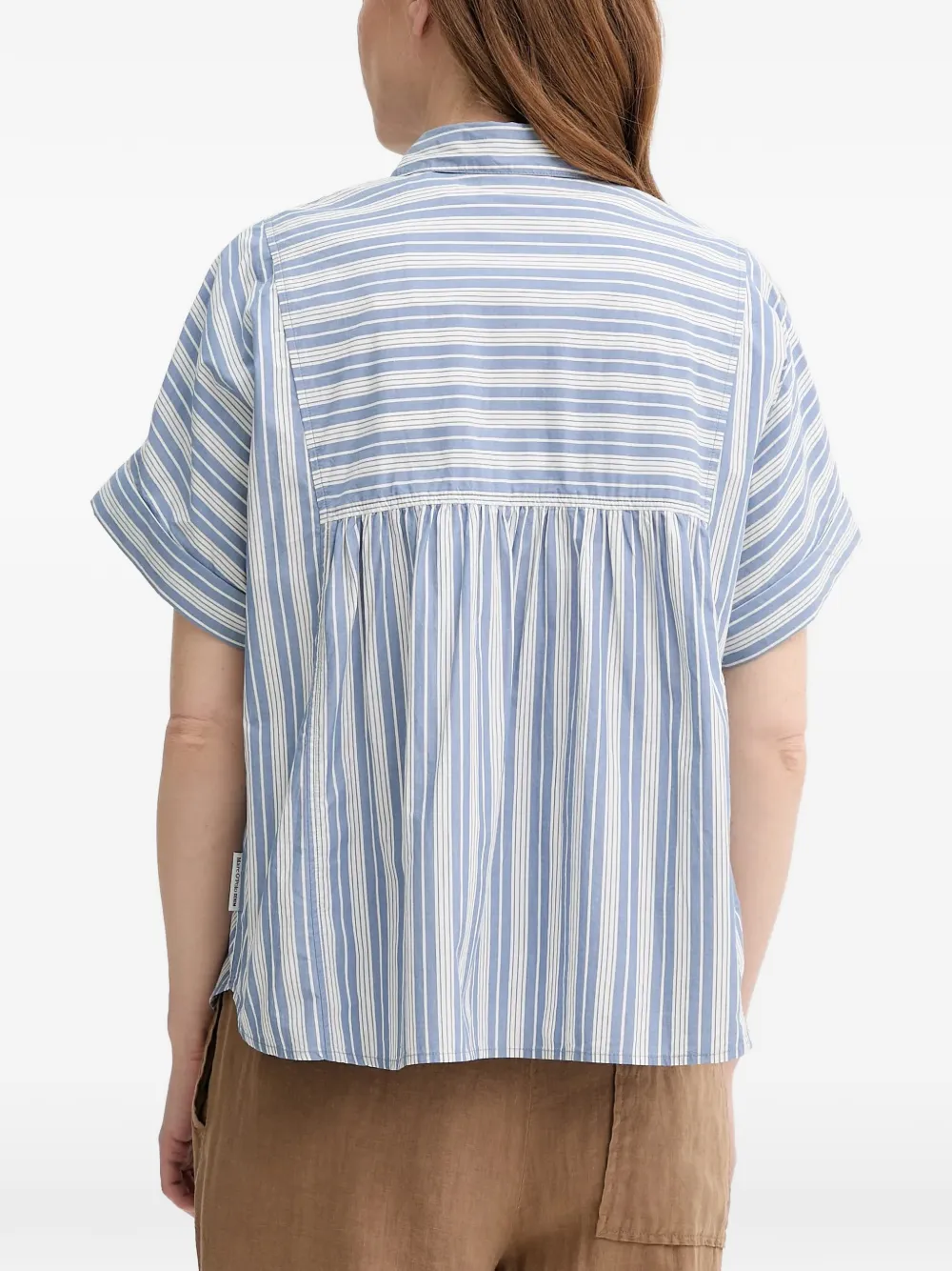 Marc O'Polo Gestreept overhemd Blauw