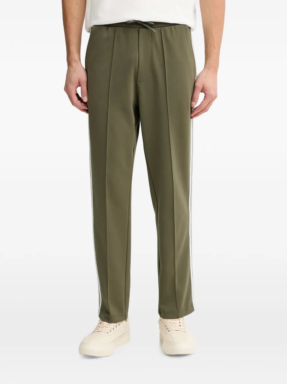 Marc O'Polo elasticated-waistband track pants Groen