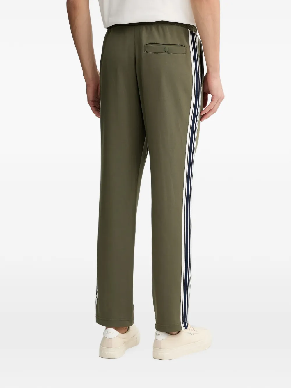 Marc O'Polo elasticated-waistband track pants Groen