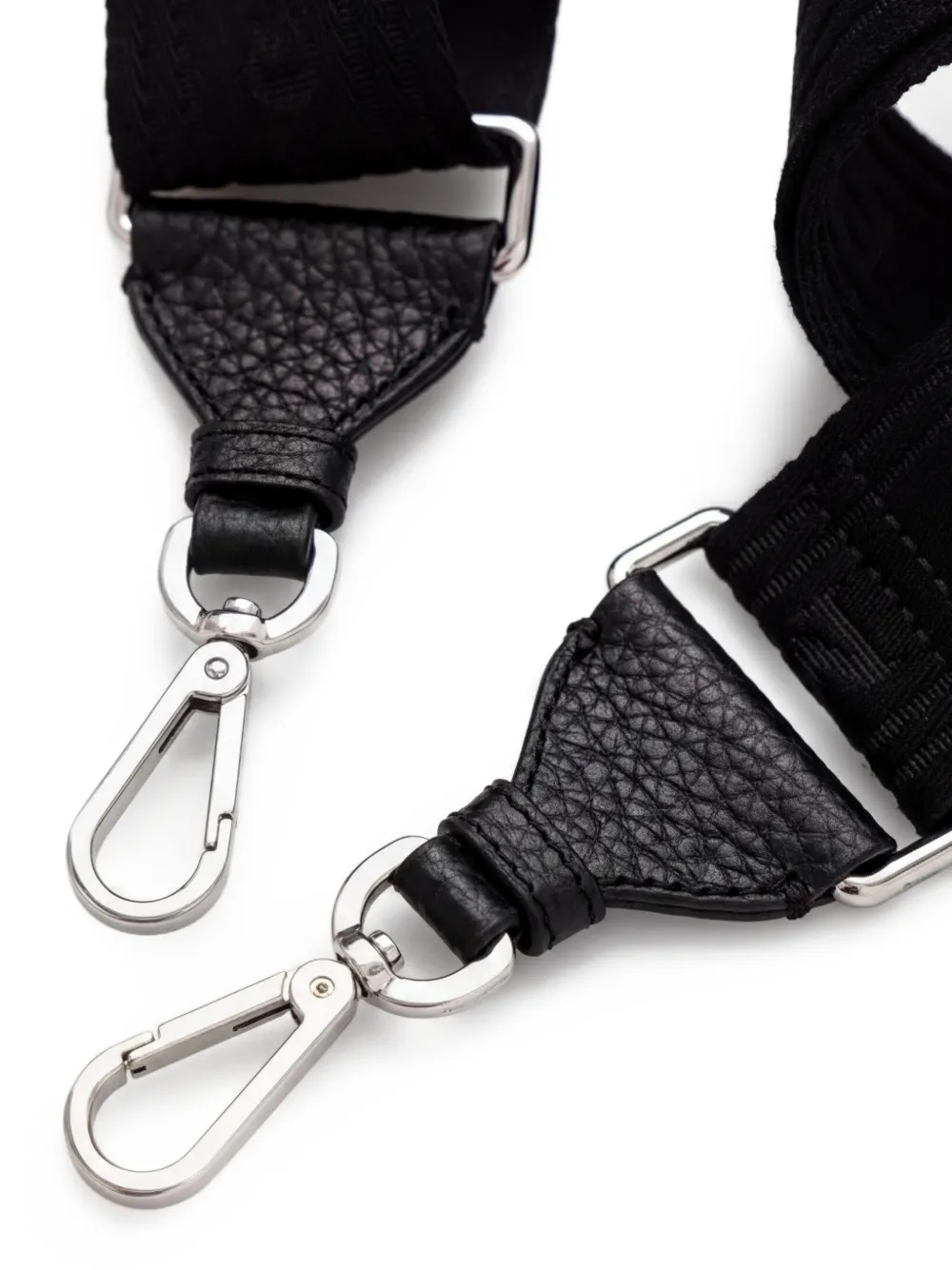 Marc O'Polo Tassenband met textuur Zwart