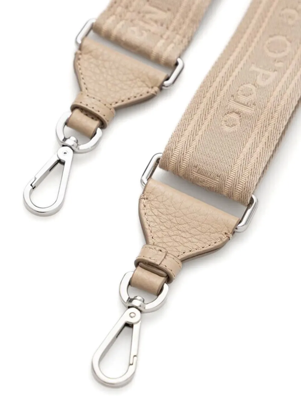 Marc O'Polo Tassenbedel met logodetail Beige