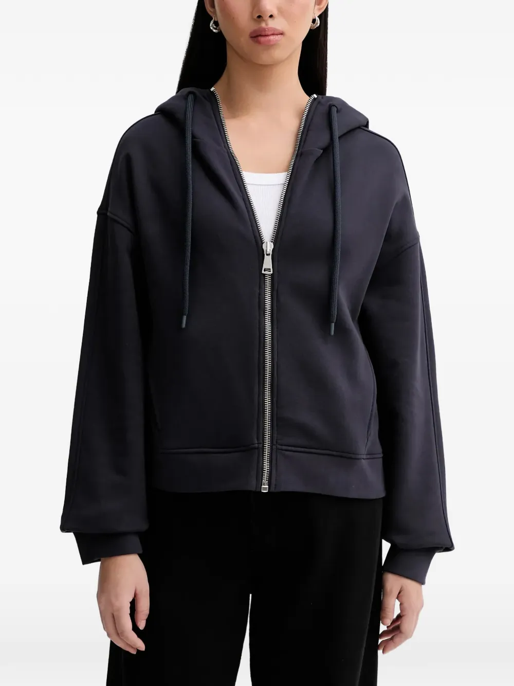 Marc O'Polo hooded zip-fastening sweatshirt