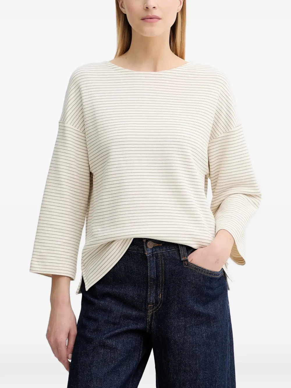 Marc O'Polo striped long-sleeve top