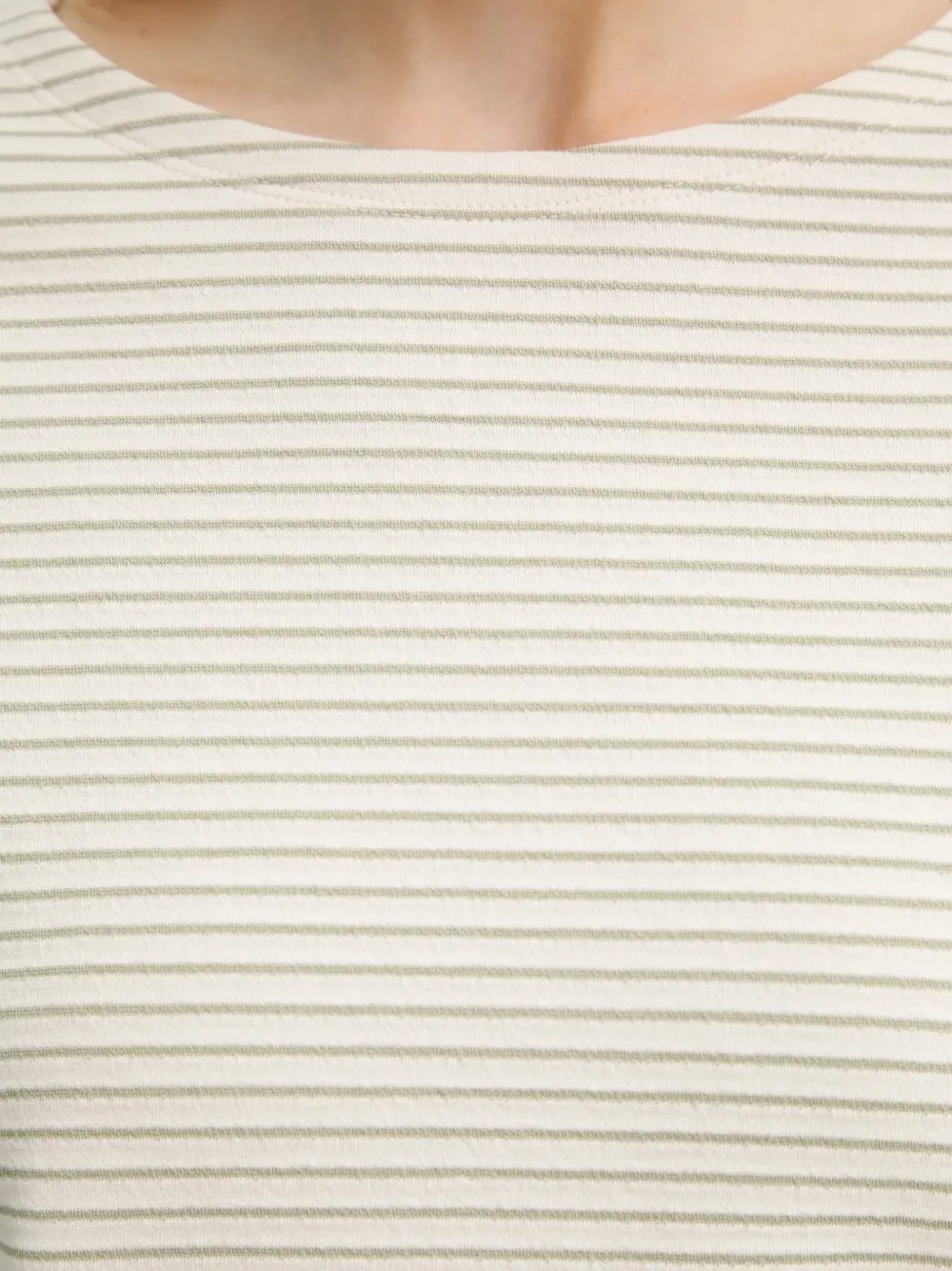 Marc O'Polo striped long-sleeve top Beige
