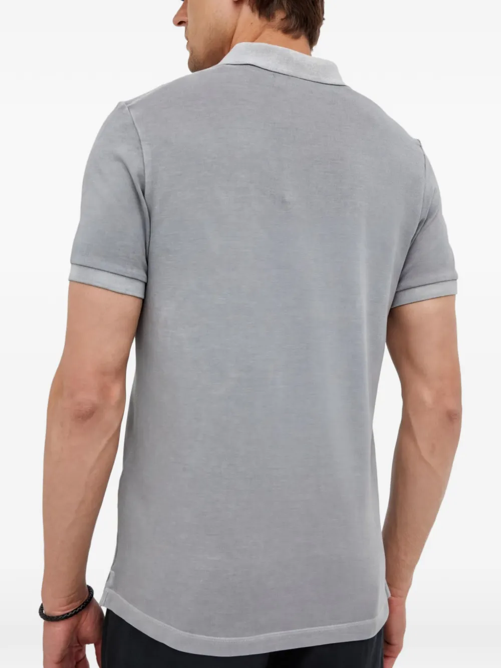 Marc O'Polo Poloshirt met korte mouwen Grijs