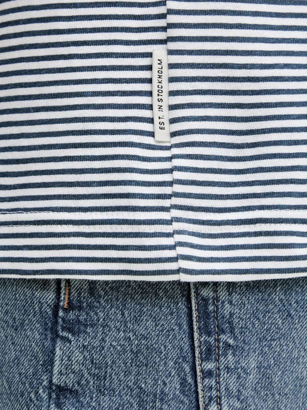 Marc O'Polo striped T-shirt Blauw
