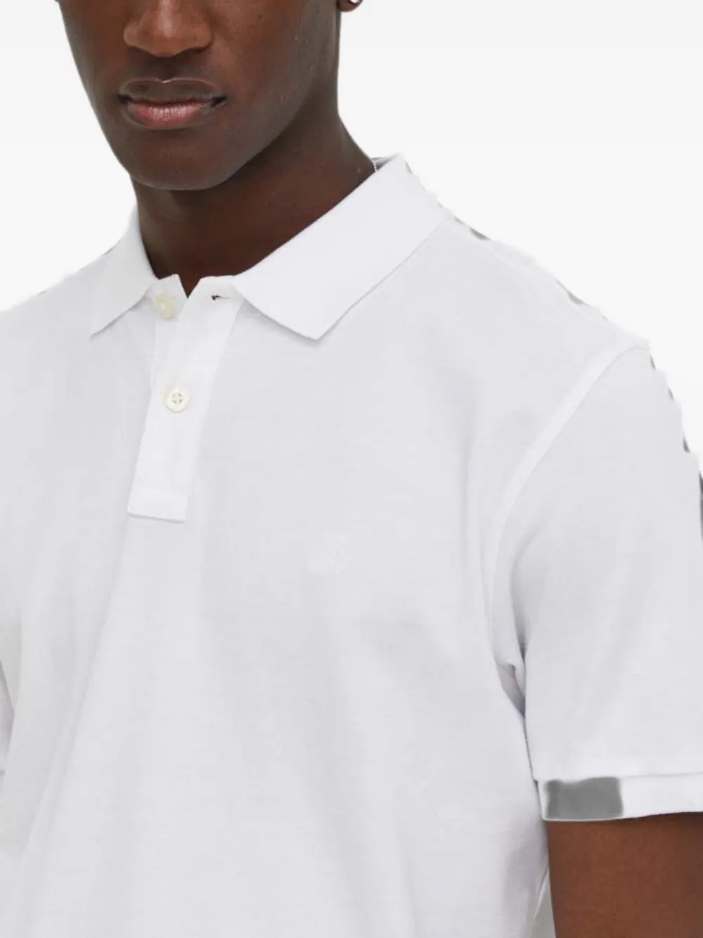 Marc O'Polo Piqué regular poloshirt Wit