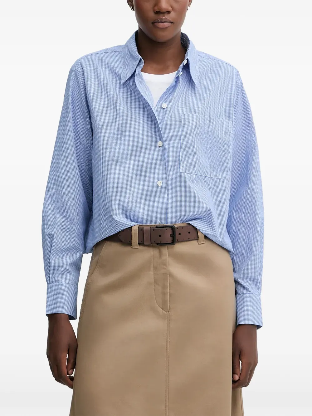 Marc O'Polo Camicia con taschino - Blu
