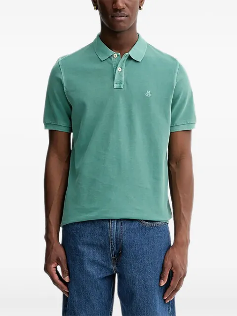 Marc O'Polo buttoned short-sleeve polo shirt