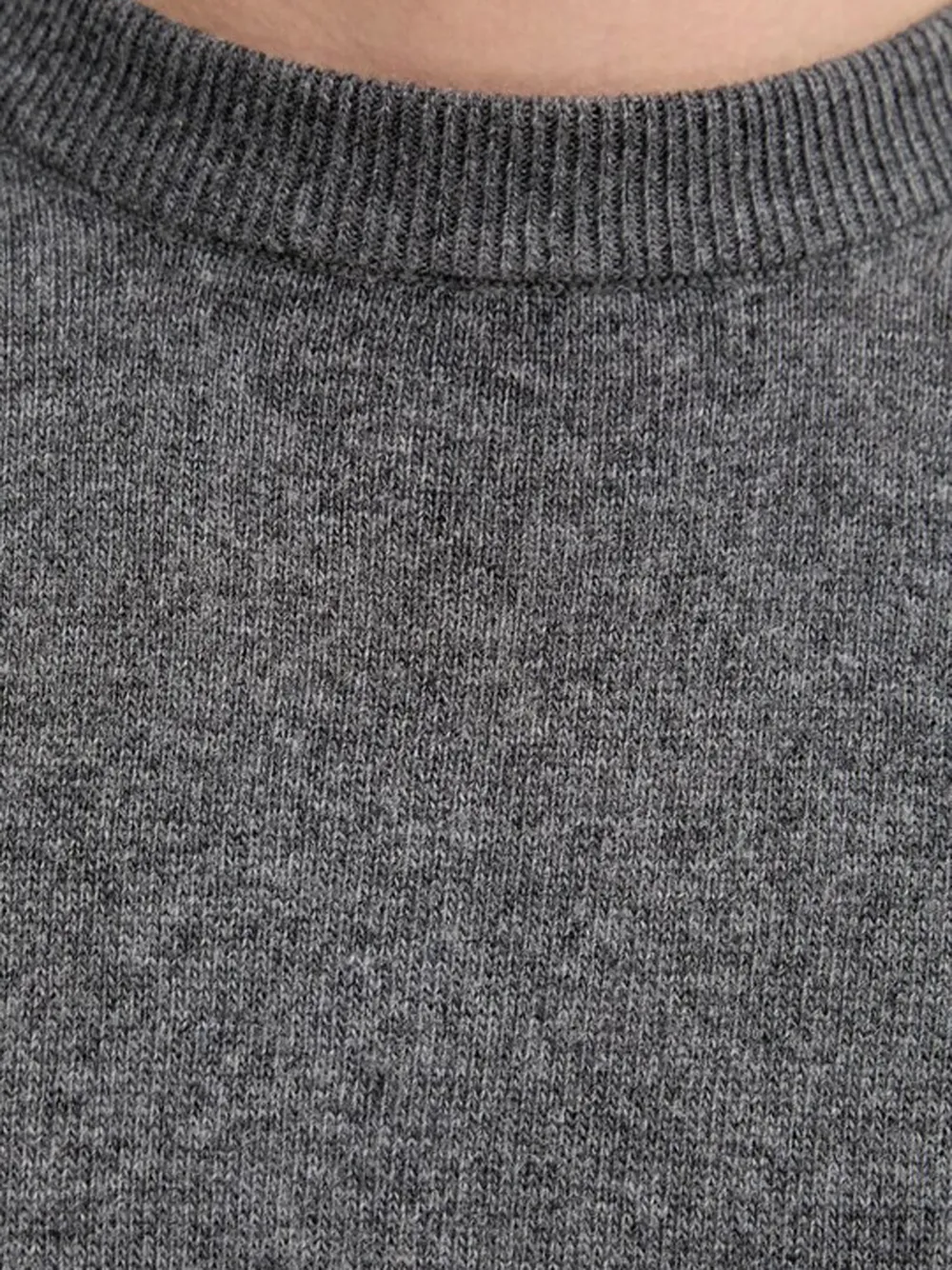 Marc O'Polo Trui met ronde hals Grijs