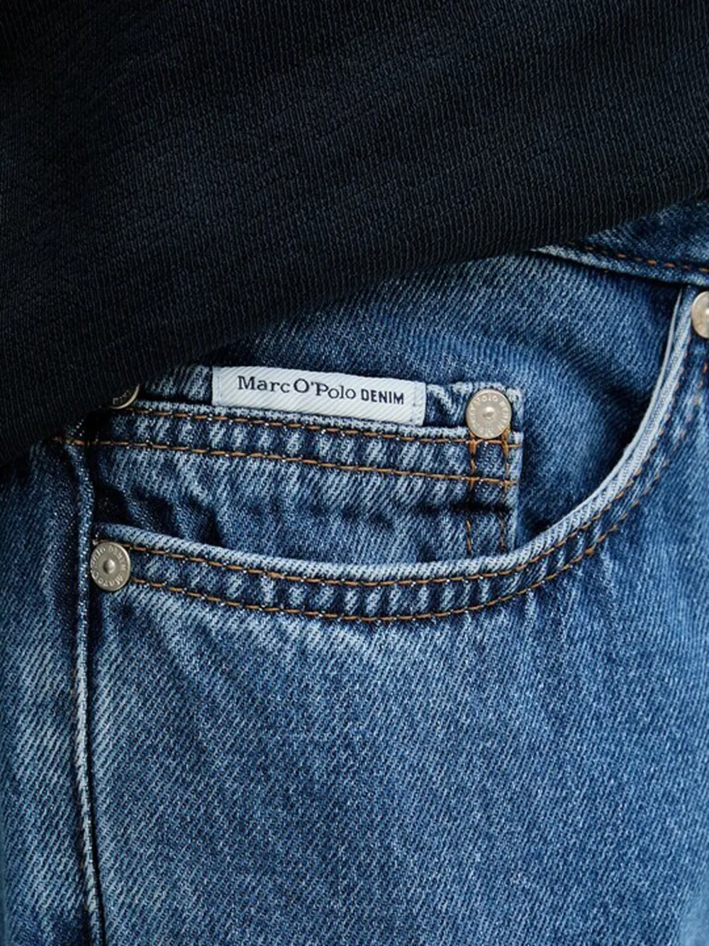 Marc O'Polo Jeans met vijf zakken Blauw