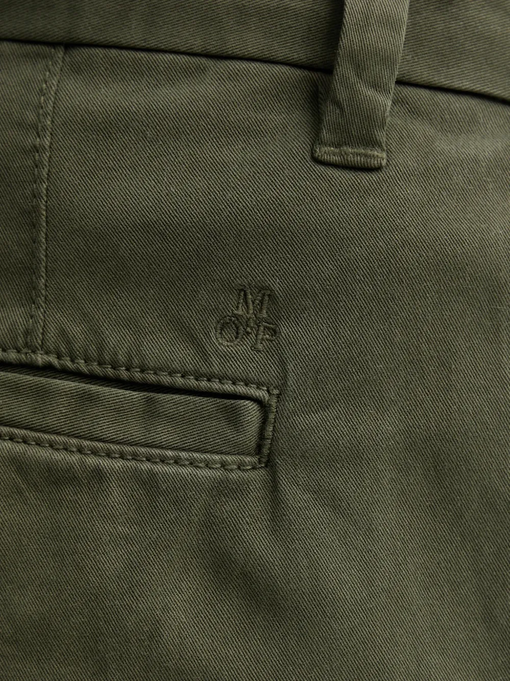 Marc O'Polo Straight chino Groen