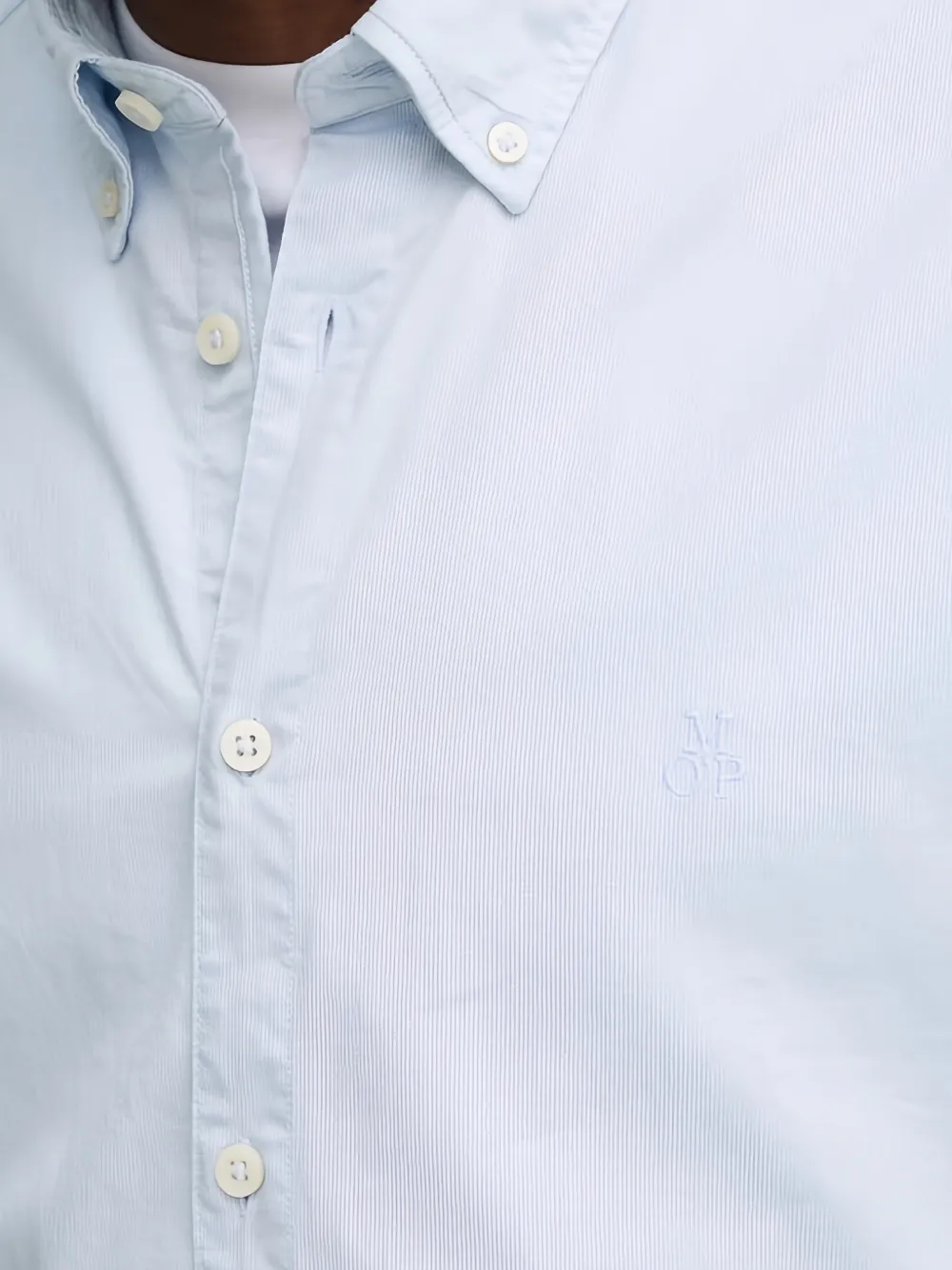 Marc O'Polo Overhemd met knopen Blauw