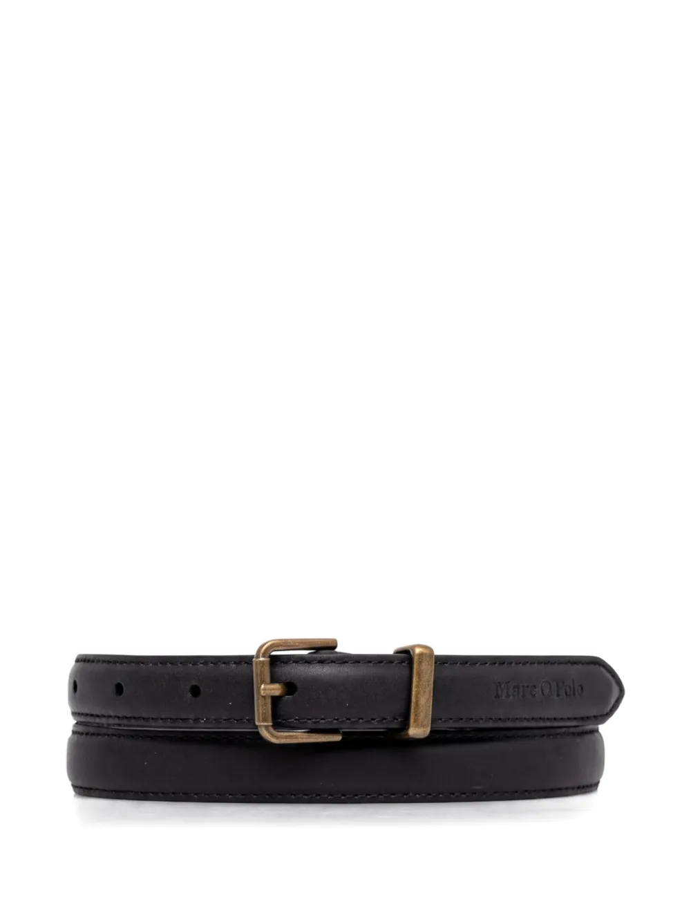 Marc O'Polo Cintura in pelle - Nero