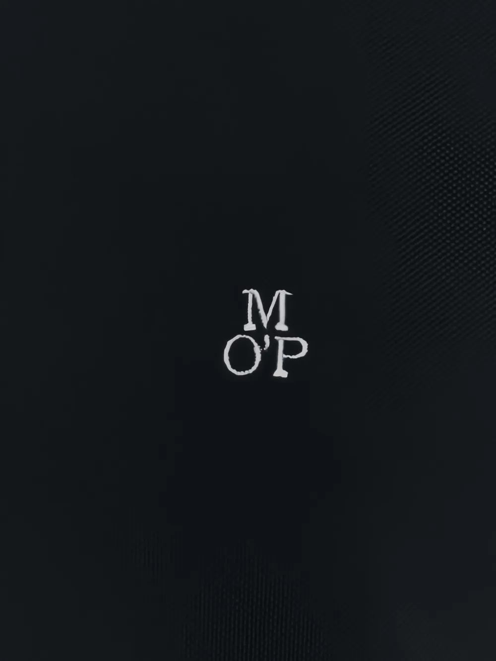 Marc O'Polo Poloshirt met geborduurd logo en korte mouwen Zwart