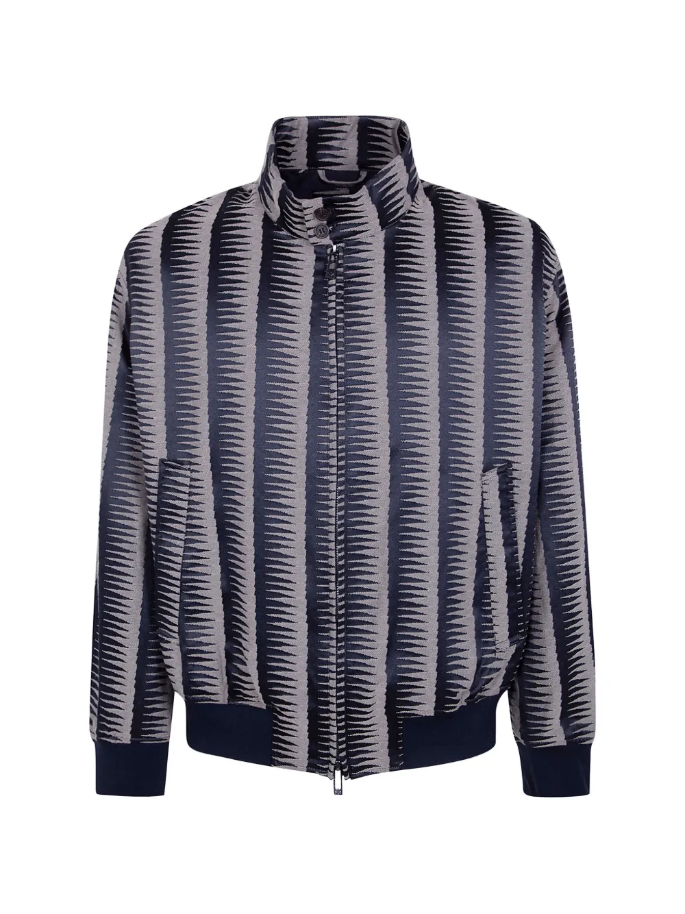 Emporio Armani geometric-pattern jacket | azul | Image 1