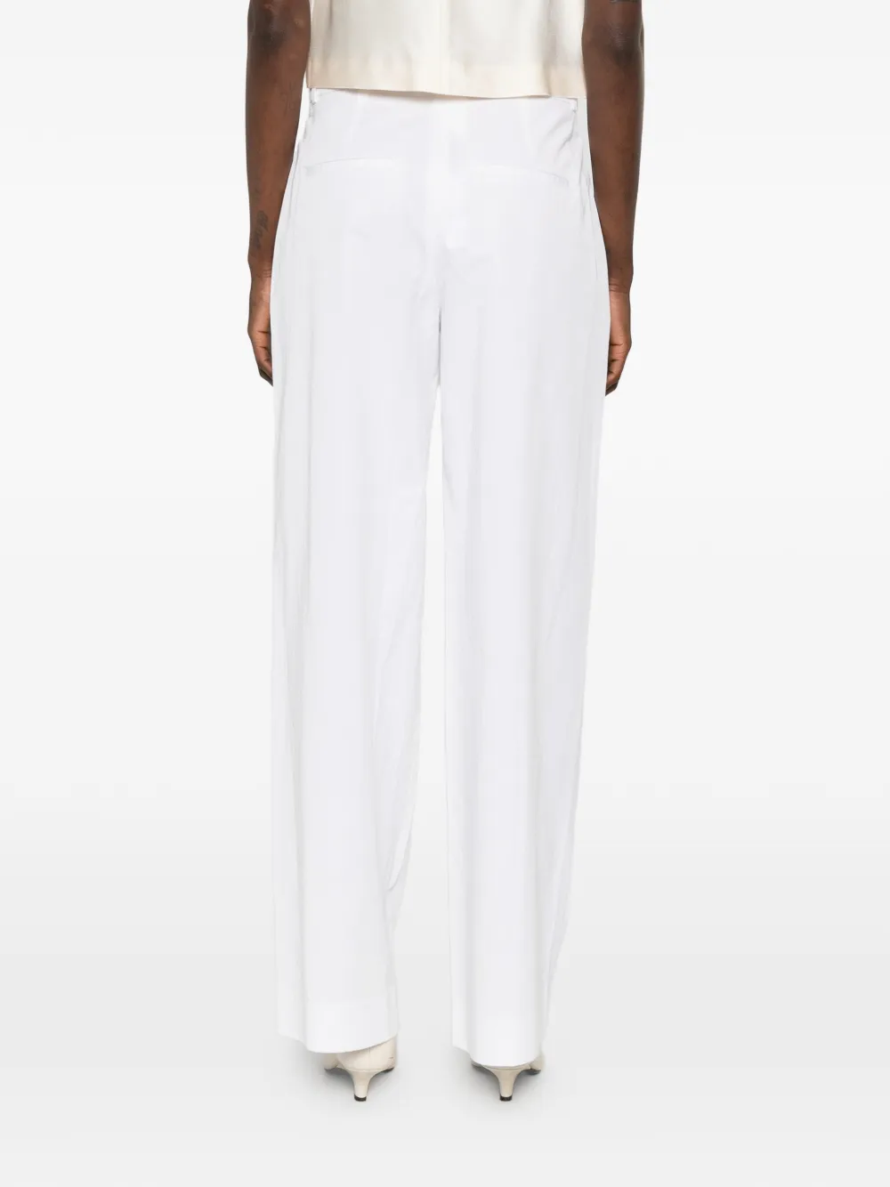 Vince Straight broek Wit