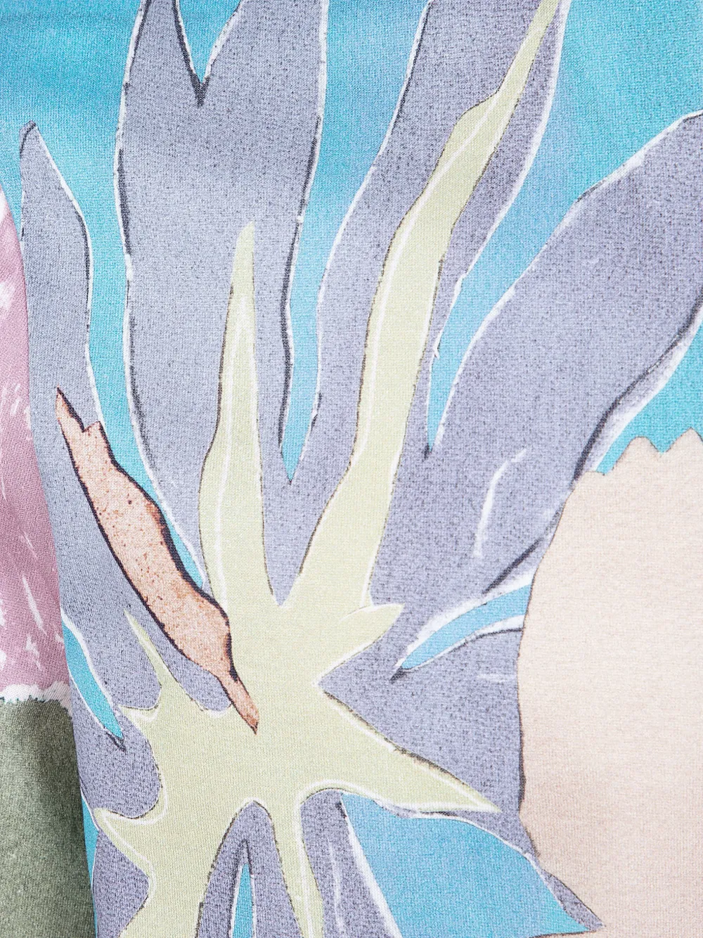 Paul Smith T-shirt met abstracte print Beige