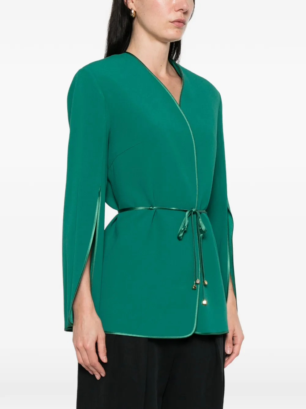  De Santis Split Sleeve Jacket - Green 