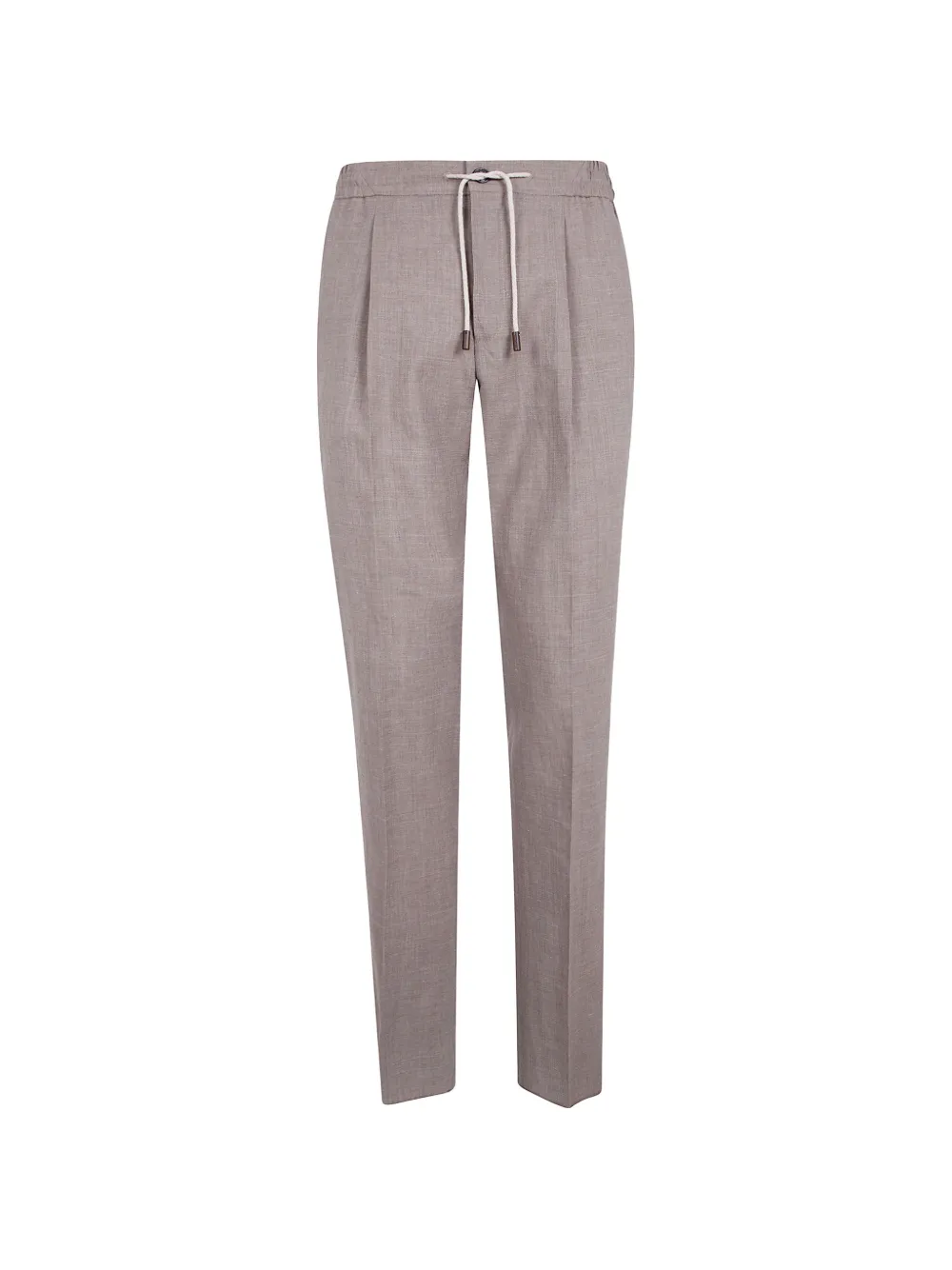 Incotex pleated drawstring trousers - Toni neutri