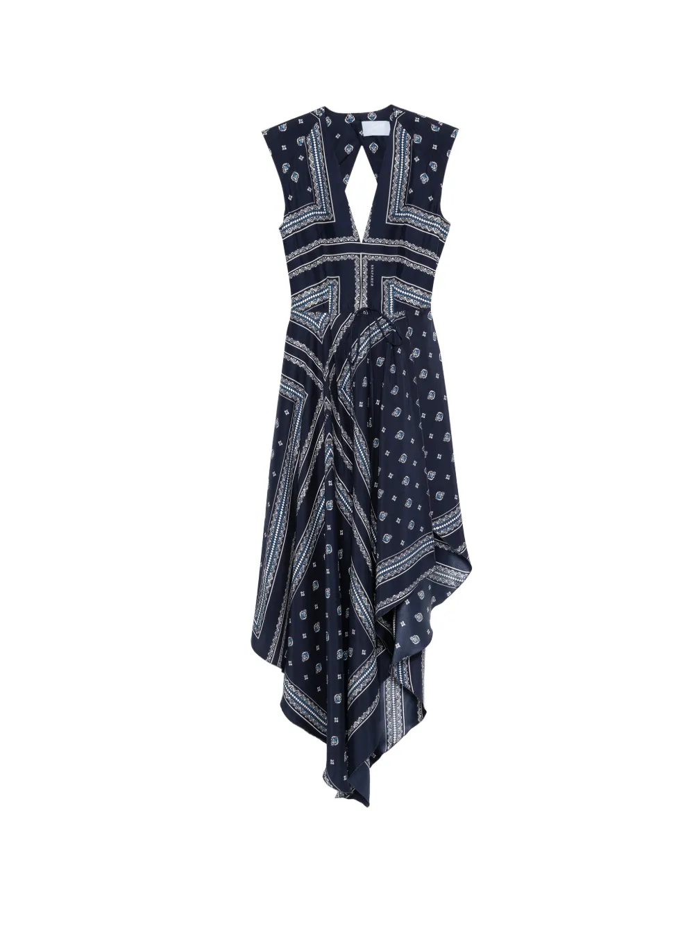 Seafarer June open-back asymmetric dress - Blu