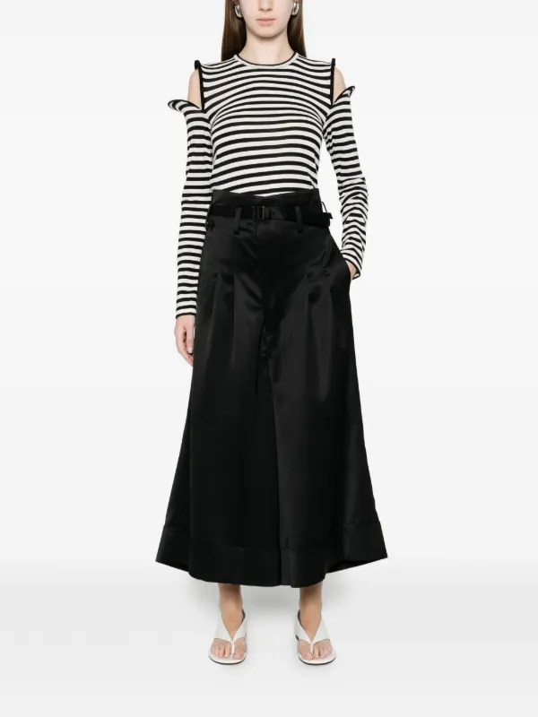 Junya Watanabe Striped T-shirt | Black | FARFETCH