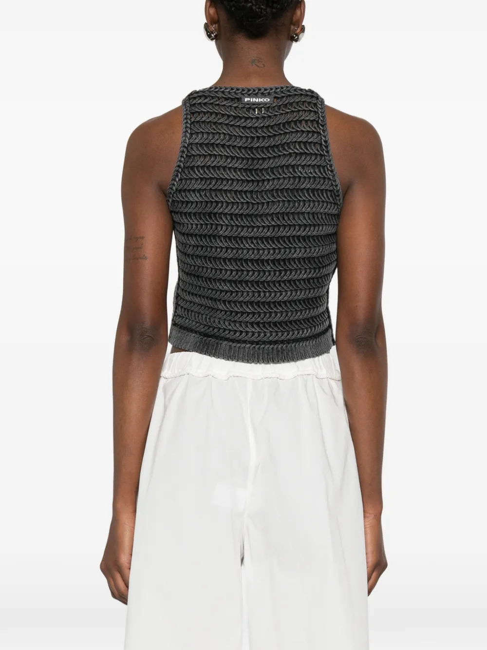 PINKO Myrtus gilet Grijs