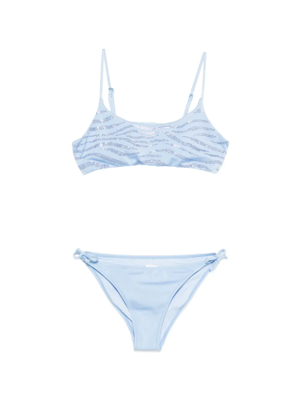 MC2 Saint Barth Kids Jaiden bikini - Blu