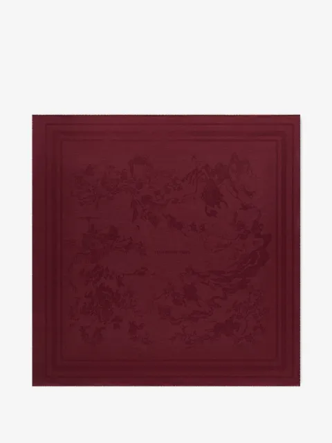 Shanghai Tang Tang patterned scarf