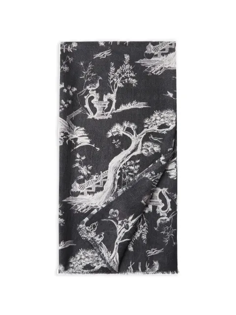 Shanghai Tang Tang printed scarf