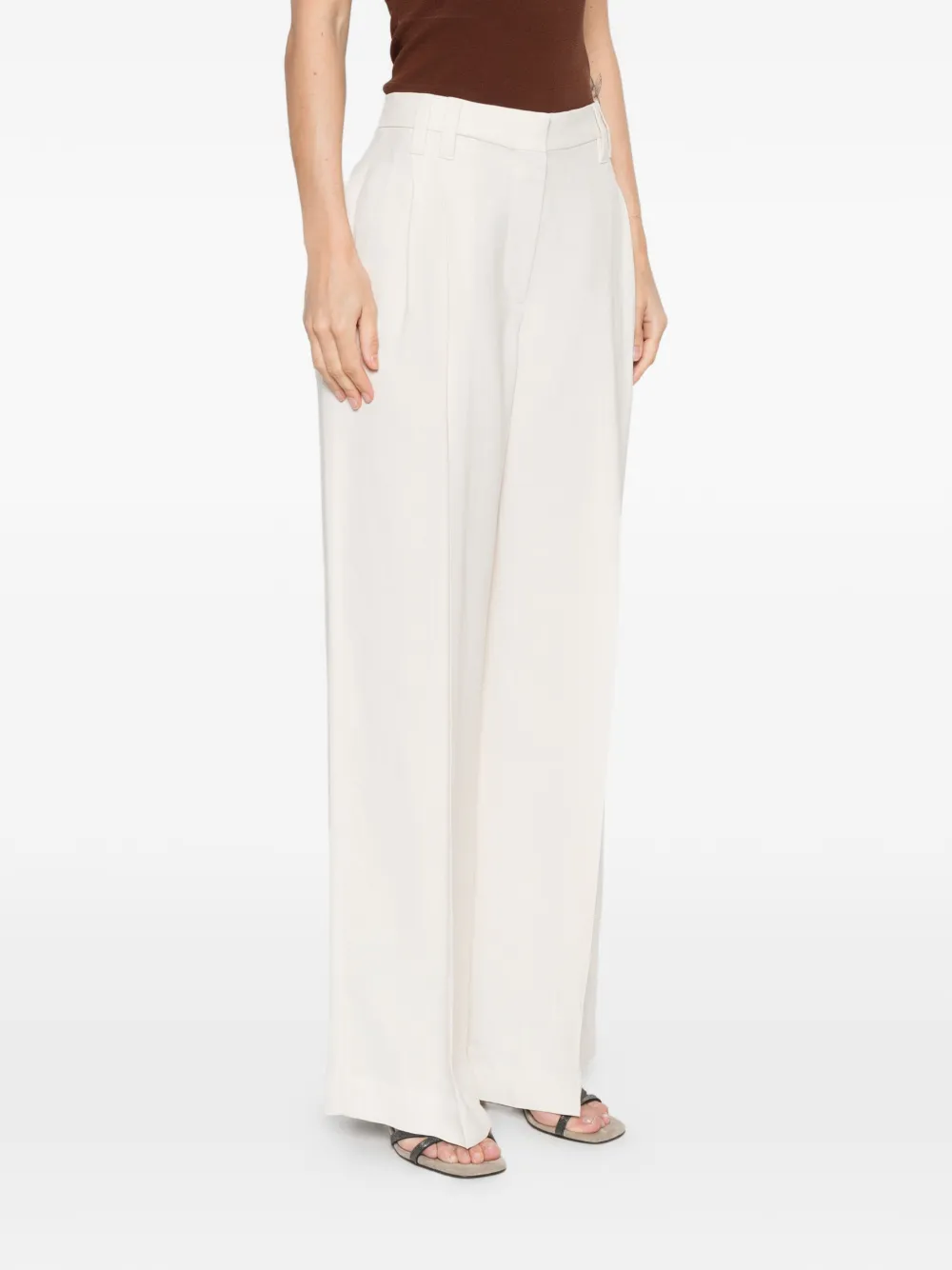 Brunello Cucinelli Plooibroek Wit
