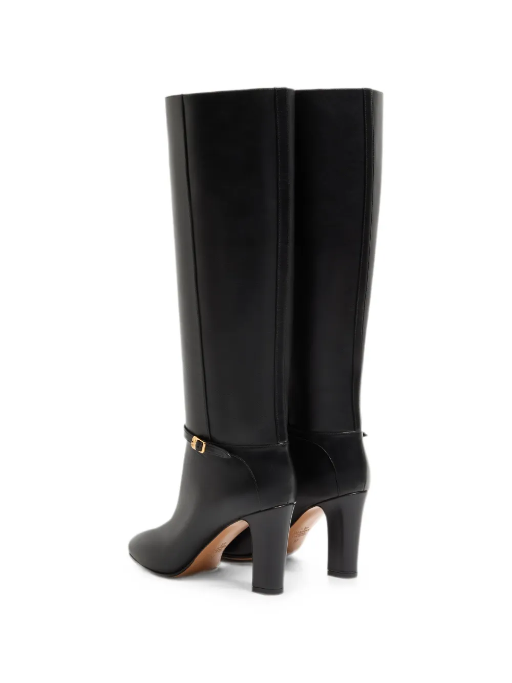 Valentino Garavani Pattie calfskin boots Zwart
