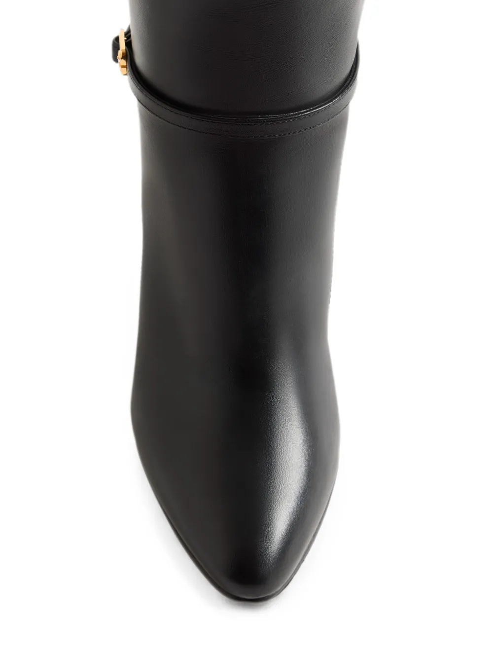 Valentino Garavani Pattie calfskin boots Zwart