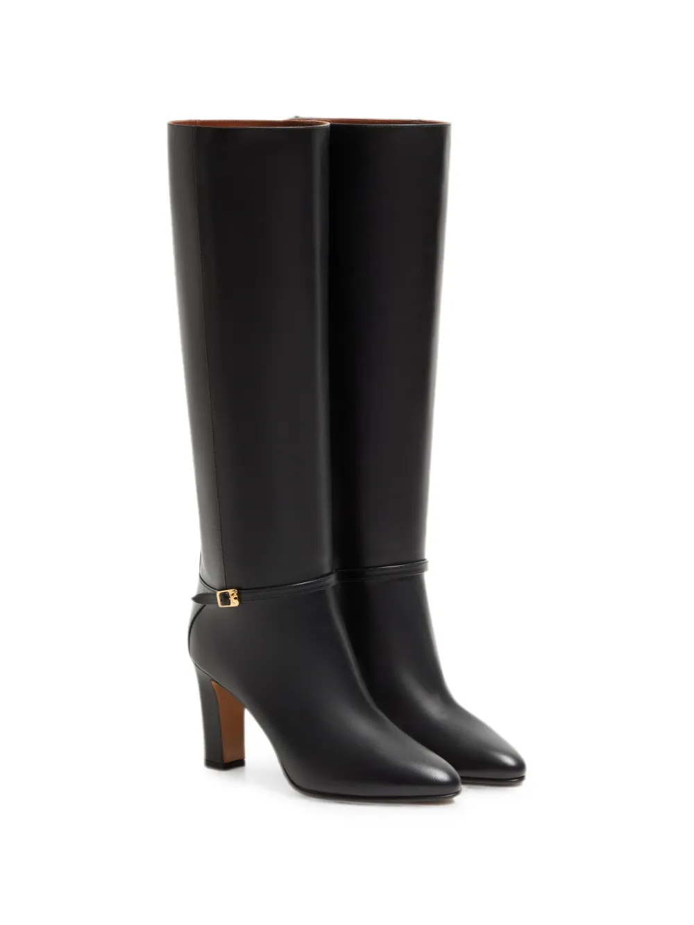 Valentino Garavani Pattie calfskin boots Zwart