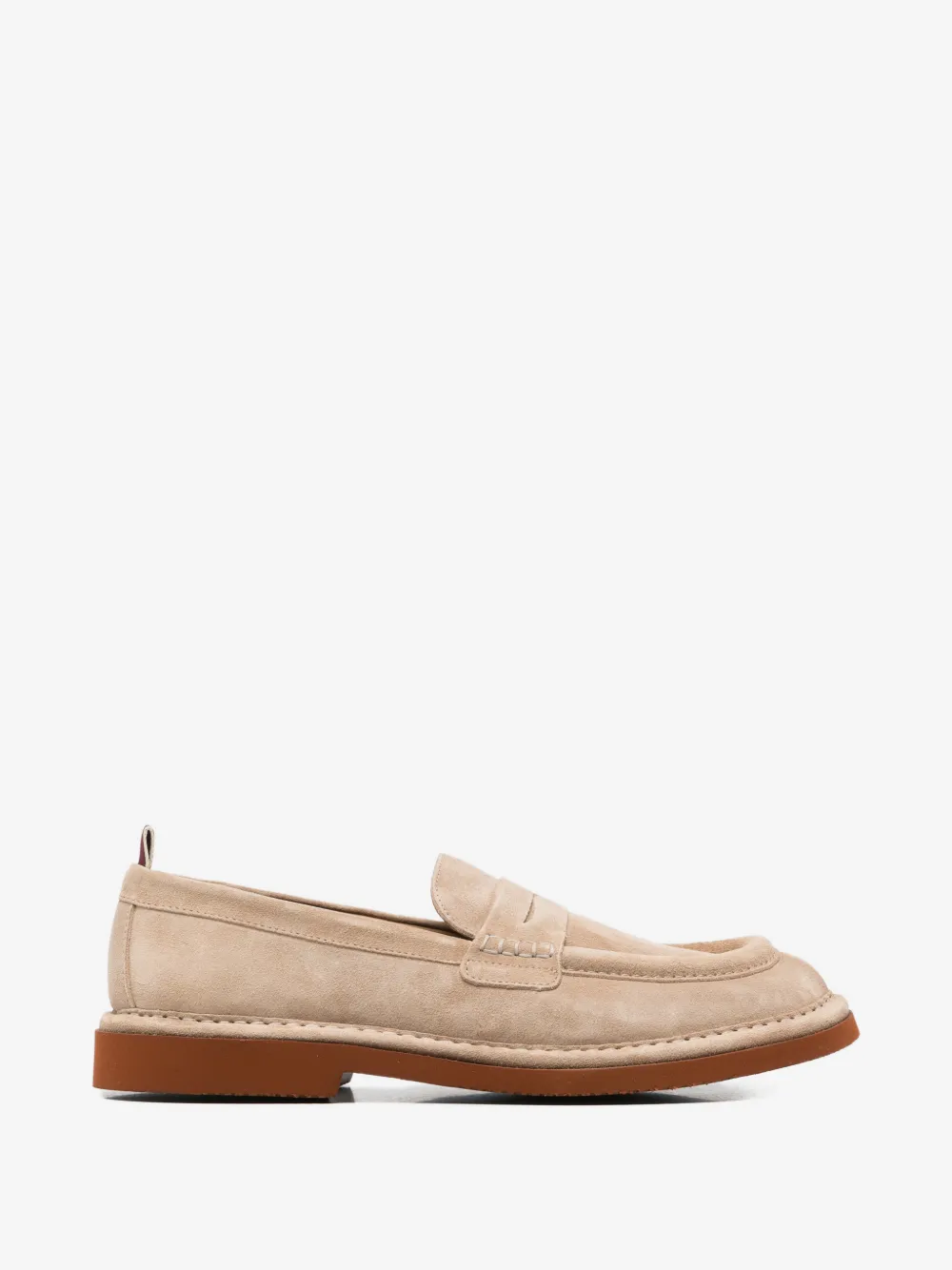 sturlini firenze suede penny loafers | Neutrals | Image 1