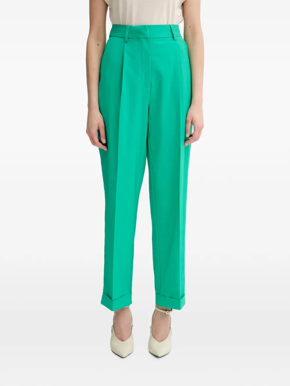 Morgan pleated trousers
