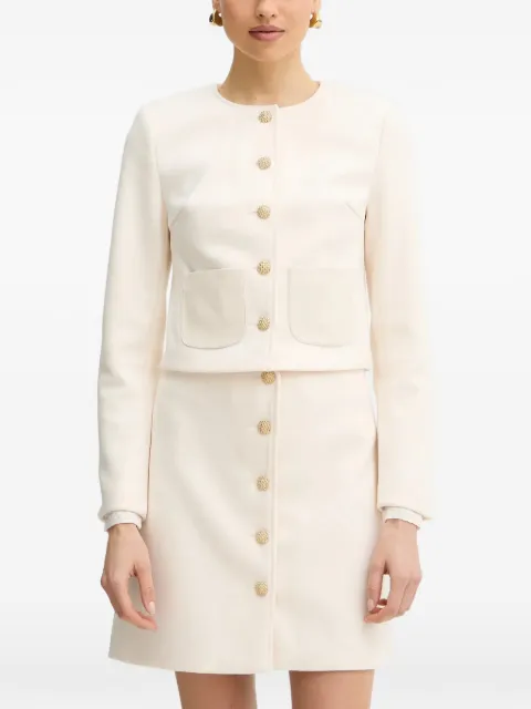 Morgan patch-pocket jacket
