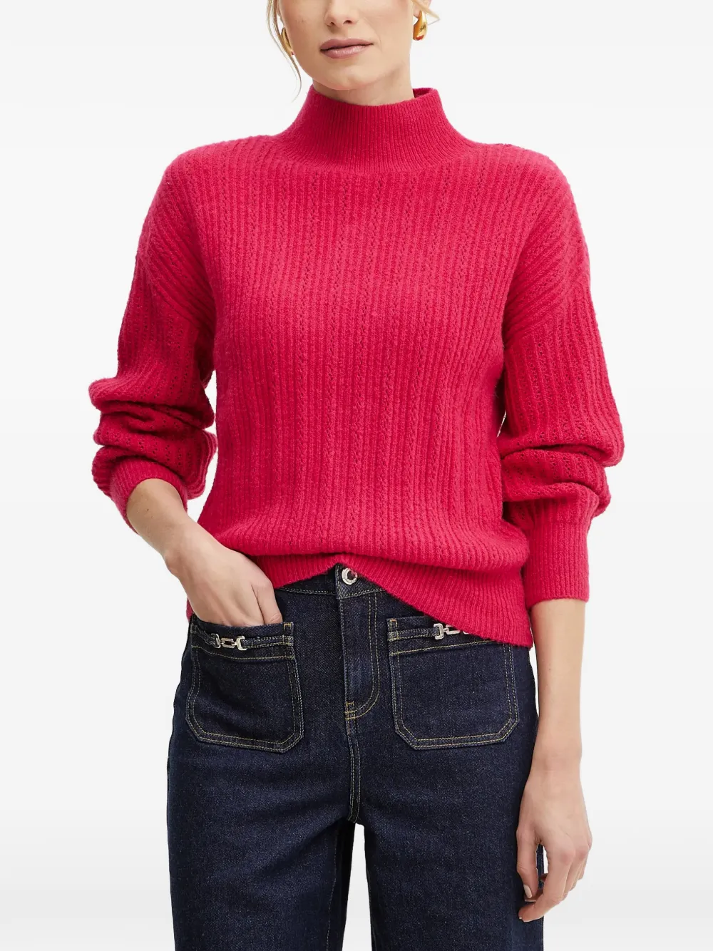 Morgan mock-neck sweater