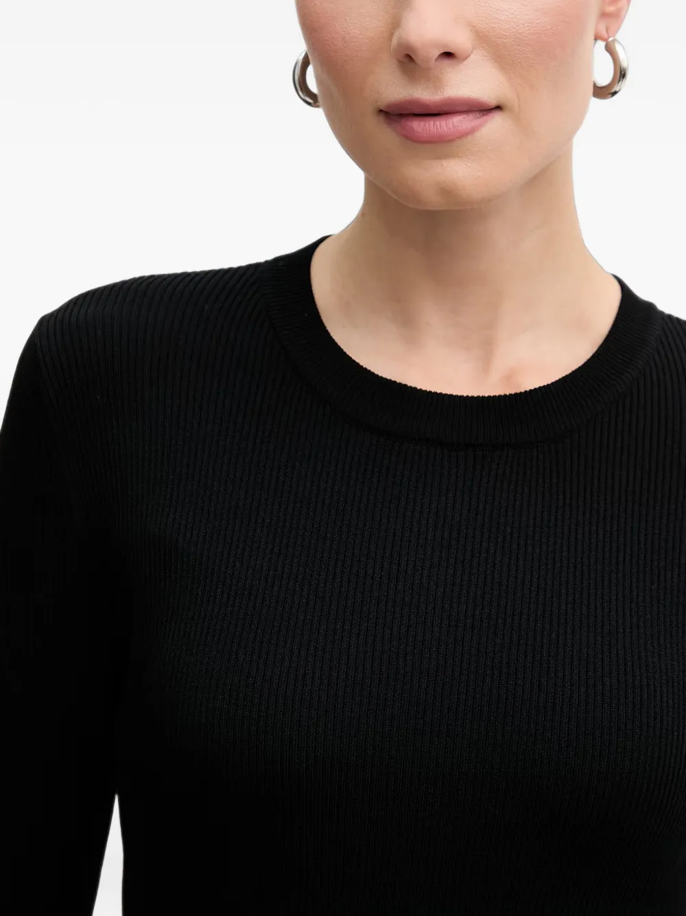 Morgan RANOS geplooide mini-jurk Zwart